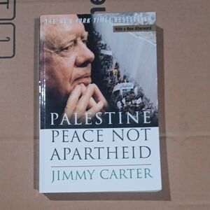 Palestine Peace Not Apartheid Book by Jimmy Carter